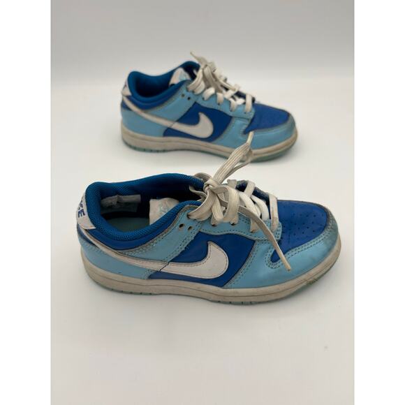 Nike Dunk Low Retro QS Argon Sneakers Size Kids 11C - Picture 7 of 9